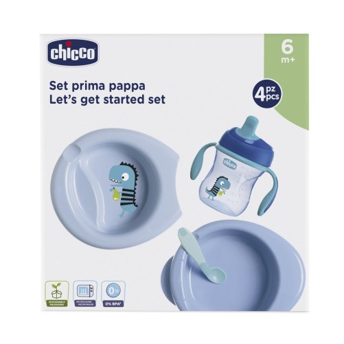 Set pappa 6m+ azzurro