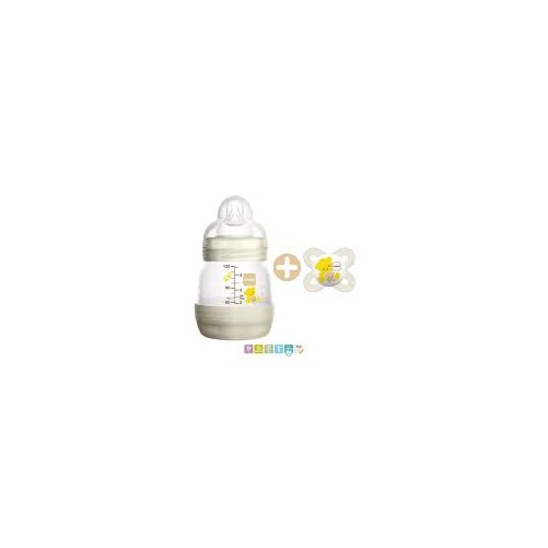 MAM First Bottle 130ml+Start 0-2m Silky