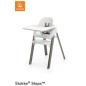 Stokke Steps Chair White/Hazy Grey 349703