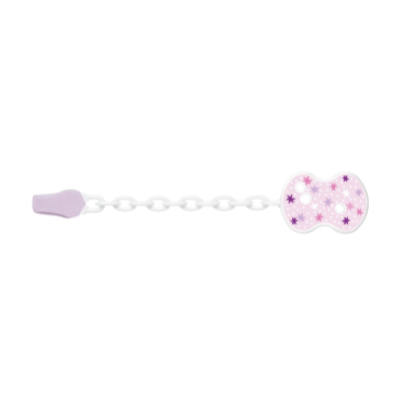 Clip catenella Rosa