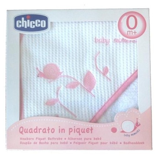 ACCAPPATOIO QUADRATO PIQUET ROSA 0M+