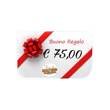 Buono regalo € 75,00